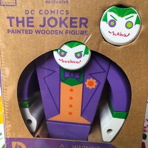 The joker collectable new in box,Bernier figurine,Tasmanian devil plastic